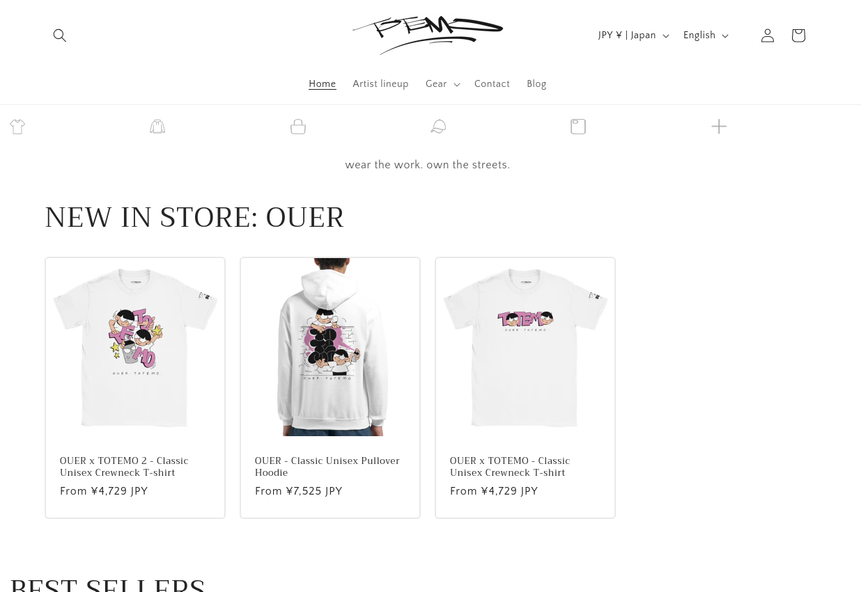 Totemo.art website screenshot